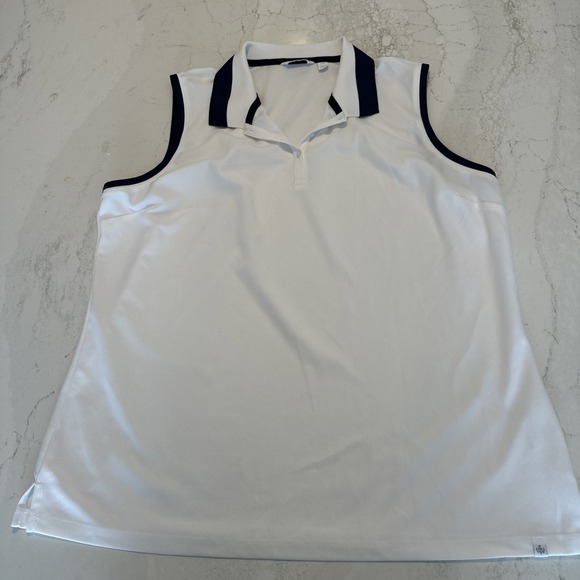 Lady Hagen Other - Lady Hagen Women's Sleeveless Golf Polo XL clean white